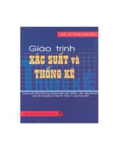GIÁO TRÌNH CÁC XUẤT THỐNG KÊ 