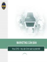 BÀI GIẢNG MARKETING CĂN BẢN 