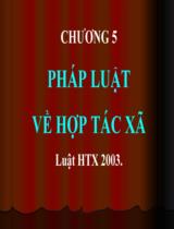 Pháp luật về hợp tác xã 