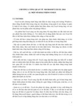 Giáo trình Tin học ứng dụng - Chuyên ngành Kế toán 