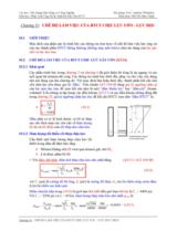Tai lieu cao hoc_ ket cau be tong cot thep_chuong10 CHẾ ĐỌ LÀM VIỆC CỦA BTCT CHỊU UỐN LỰC DỌC 