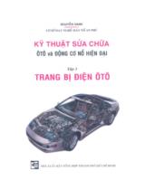 Kỹ thuật sửa chữa Ô TÔ và động cơ nổ Hiện đại_Tập_3 