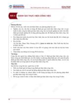 BG ĐÁNH GIÁ THỰC HIỆN CÔNG VIỆC 