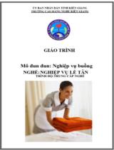 Giáo trình Nghiệp vụ buồng  Nghề Nghiệp vụ lễ tân- Trình độ Trung cấp 