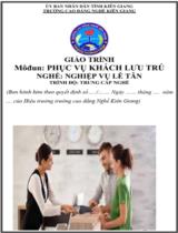 Giáo trình PHỤC VỤ KHÁCH LƯU TRÚ  Nghề Nghiệp vụ lễ tân- Trình độ Trung cấp 