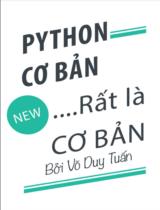 Python cơ bản... rất là cơ bản  