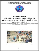 Giáo trình Kỹ thuật điện – điện tử  Nghề Quản trị mạng máy tính. Trình độ Cao đẳng 